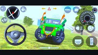 Dollar (Song) Modified Mahindra Green Thar  || Fog Village Off Roading || Android Gameplay Part 0