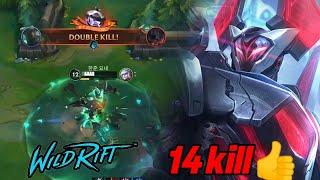 Wild rift mondekaiser vs Aatrox baron lane season 14