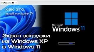 Windows XP boot screen in Windows 10/11: How it works?