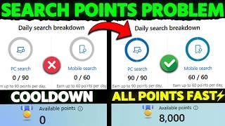 Lifetime Solution: Microsoft Rewards Search Points Not Working ( Cooldown ) Problem New Update