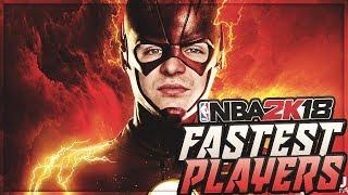 NBA 2K18 FASTEST PLAYERS SQUAD BUILDER!