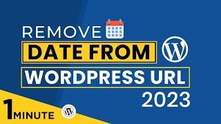 How To Remove Date In WordPress Post URL 2024 | Remove Date From WordPress Post URL