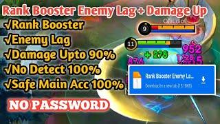 Rank Booster Enemy Lag + Damage Up No Password