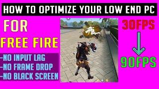 HOW TO OPTIMIZE YOUR LOW END PC FOR FREE FIRE | ULTIMATE LAG FIX