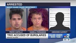 Two arrested in connection to Marco Island burglaries