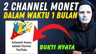 BIKIN KAGET‼️2 CHANNEL MONET DALAM WAKTU 1 BULAN