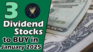 3 Cheap Dividend Growth Stocks to Buy on the Dip for January 2025!   *52 WEEK LOWS*