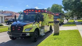 HCFR HEAVY RESCUE 42 & Rescue 42 On Scene