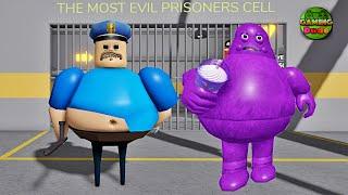 Escaping from a BARRY'S PRISON RUN! And BECAME a BARRY GRIMACE