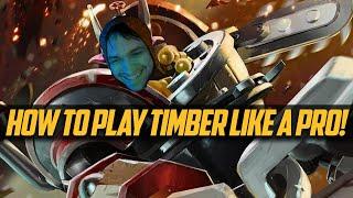 How to Play Timbersaw like a Pro Offlane Player (Monkey's Educational Guide)