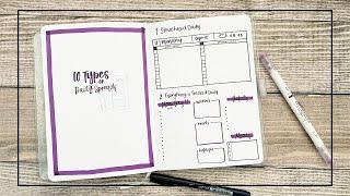 10 Types of Daily Spreads