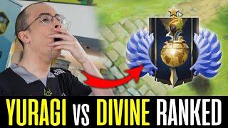 YURAGI vs DIVINE Ranks Looks Like - BATTLE CUP DOTA 2