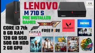 LENOVO 710S [ I3 7TH , 8GB DDR4 RAM, 128GB SSD, 500GB HDD, 2GB GAMING CARD ] GAMEPLAY