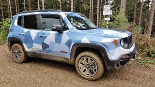 Jeep Renegade Trailhawk in der Hellsklamm