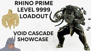 Rhino Prime vs. Level 9999 Steel Path Showcase | Warframe Level Cap Builds