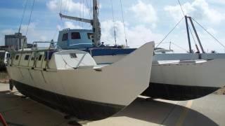 James Wharram pahi 31 catamaran sailing yacht. boat for sale