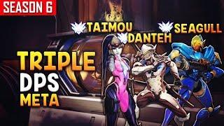 Triple DPS Meta | TAIMOU w/ SEAGULL, DANTEH & UNKOE VS SPREE & J000MLA [S6 TOP 500]