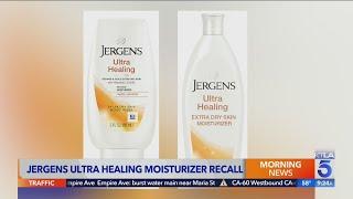 Jergens Ultra Healing Moisturizer bottles recalled after possible bacteria contamination