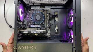 intel Core i5 12400F GIGABYTE B760M H DDR4 msi RTX3050 VENTUS 2X Montech Gaming PC Build