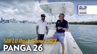 PANGA 26 seen at SOFLO Boat Show 2023 - The Boat Show