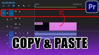 Adobe Premiere Pro Tutorial: Copy and Paste to Specific Layer Not Working?? (EASY FIX!)