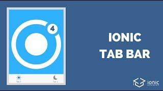 How to Add A Tab Bar to Your Ionic 4 App