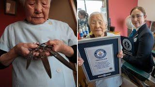 Oldest Barber Still Cuts Hair at 108 - Guinness World Records