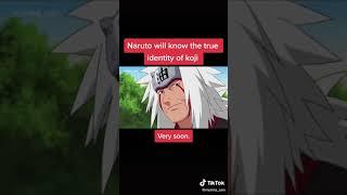 Naruto will know the true identity of koji #Boruto next generation