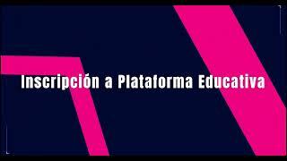 Inscripción a Plataforma Educativa de Cooperativa El Recuerdo