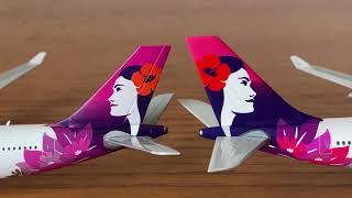 Gemini Jets VS NG Models Hawaiian Airlines a330-200 "New Livery" Comparison