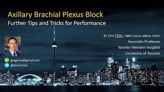 US-guided Axillary Brachial Plexus Block (Part 2) - Tips and Tricks