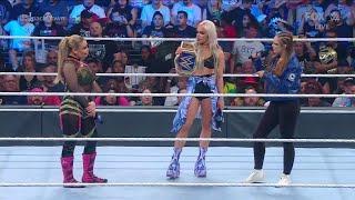 Natalya & Ronda Rousey Confront Liv Morgan