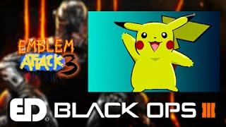 Black Ops 3: PIKACHU Emblem Tutorial (Emblem Attack 3)