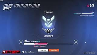 overwatch 2 Ranked Solo flex Support que