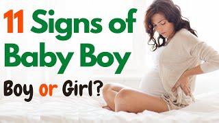 11 Signs of Having a Baby Boy | Signs and Symptoms of Baby boy or girl | Early Signs of Boy or Girl