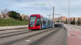 Trams in Madrid, Spain 2024 -  Metro Ligero