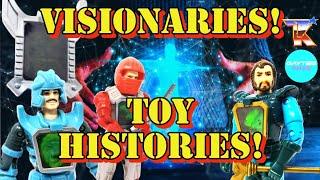 History of Visionaries | 1987 Hologram Action Figures w/ Gayties Toys | Knights of the Magical Light