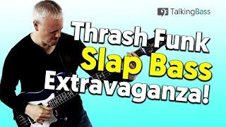 Bonin' In The Boneyard Riff Lesson - A Thrash Funk Slap Bass Extravaganza!