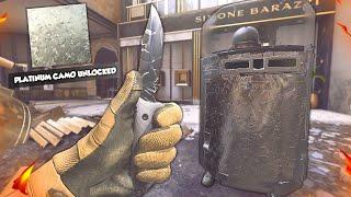 I UNLOCKED PLATINUM KNIFE & RIOT SHIELD but things got crazy (Modern Warfare 2)