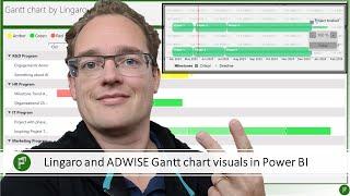 Revisit the Lingaro and Adwise gantt chart visuals