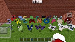 Animated Alphabet Lore Nextbots Addon in Minecraft Pe