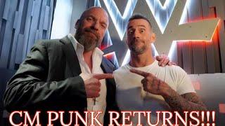 CM Punk Returns Home!!!
