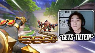 TILTED STREAMER goes Mauga against me! | Overwatch 2