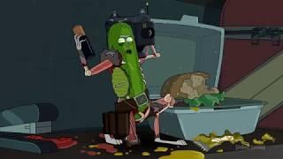 RICK AND MORTY---PICKLE RICK VS JAGUAR IN A BATTLE TO THE DEATH AT THE RUSSIAN EMBASSY---FULL HD
