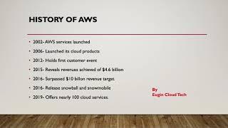 AWS BASICS CONCEPT | FOR BEGINNERS | EUGIN CLOUD TECH