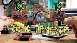 Homemade infrared remote and receiver