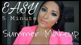 Easy 5 Minute Summer Makeup!!