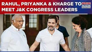 Congress-NC Rift: Kharge, Priyanka Gandhi & Rahul To Meet J&K Congress Leaders To Clear Confusion