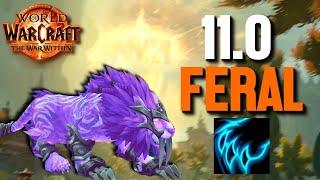 FERAL DRUID - The War Within Guide Talents, Rotations & More