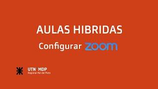 Configuraciones zoom PRO1